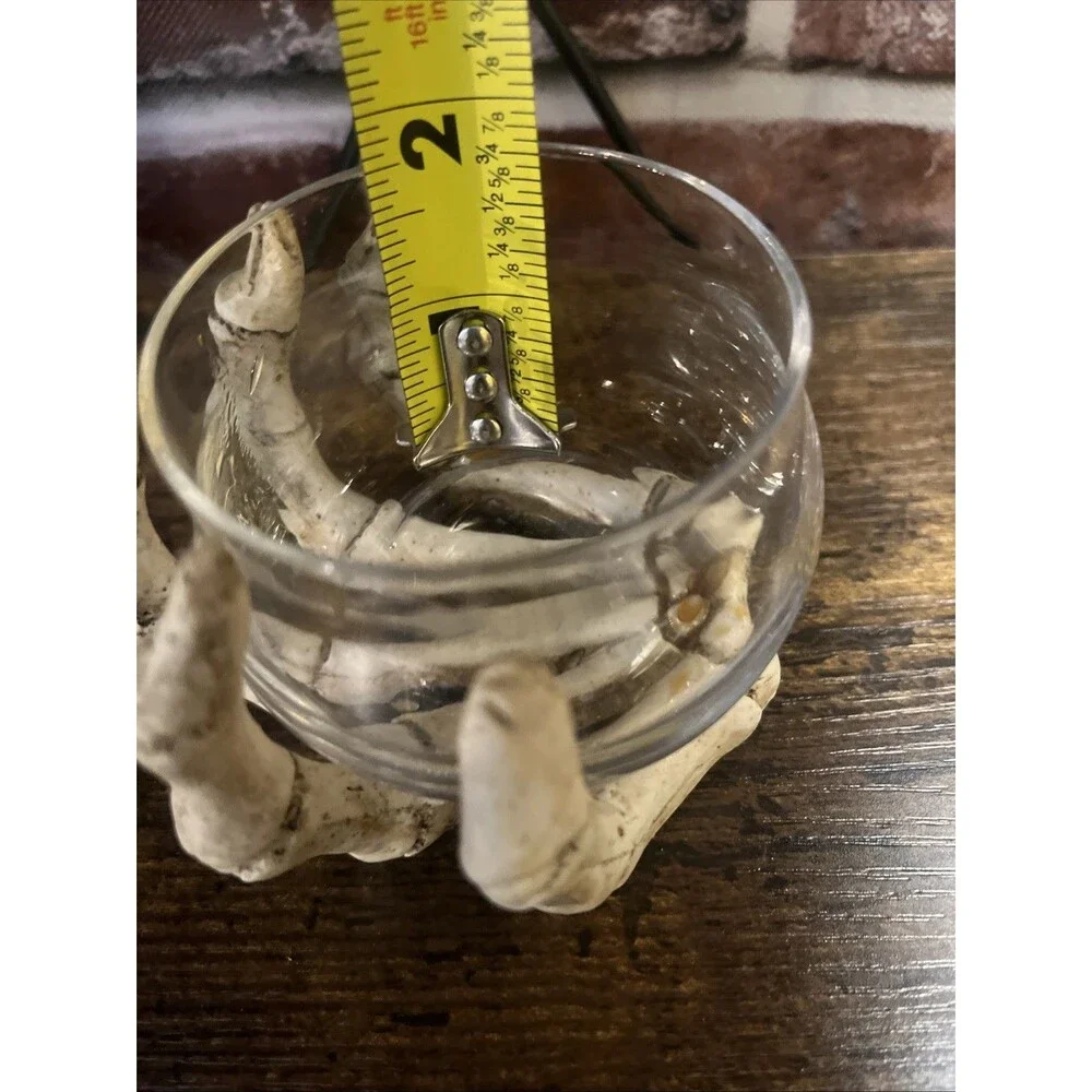 Skeleton Hand Votive -  Candle Holder - Fun World - Halloween Décor